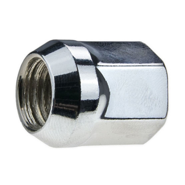 Radmutter 1/2 chrom offen
